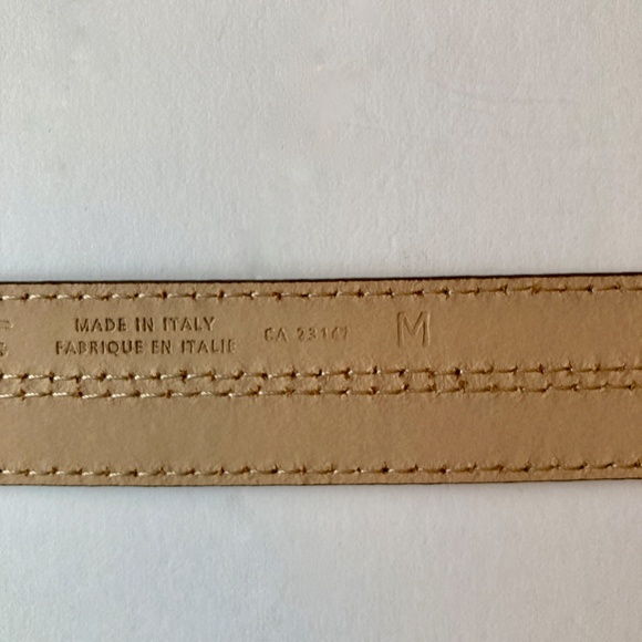 Made in Italy Brown Leather Belt Vintage Talbots Size M 29\